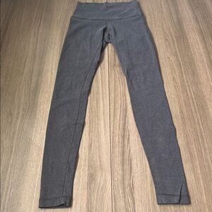 Lululemon Size 4 Early Era Cotton Blend Leggings 30.5” Inseam Discontinued